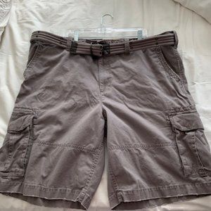 Men's Big & Tall - Society of One Gray Shorts